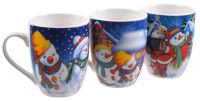 Миниатюра: Кружка 360мл Фантазии зимы фарфор