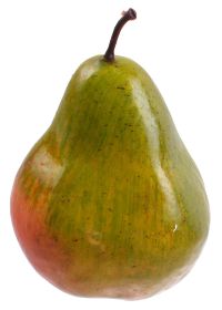 Миниатюра: Бутафория Груша красно-зеленая@