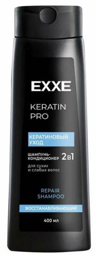 Миниатюра: Бальзам-ополаскиватель 400мл EXXE Кератиновый уход