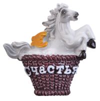 Миниатюра: Магнит Лошадь с пожеланиями,символ года2026