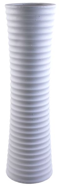 Миниатюра: Ваза напольная 60см керамика белая