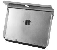 Миниатюра: Лопата для снега ал. 500*400мм, тротуарная, под черенок d40мм, сталь планка Сибртех