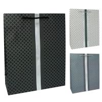 Миниатюра: Пакет подарочный 26*32*10см микс