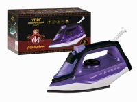 Миниатюра: Утюг 2200Вт подошва-тефлон,паровой удар,фиолетовый Матрена