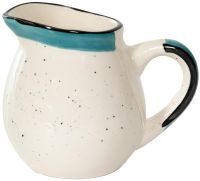 Миниатюра: Молочник 290мл керамика Мятный бриз