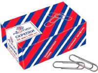 Миниатюра: Скрепки 22мм 100шт. ATTOMEX оцинк.,овал.,к/к