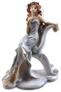 Миниатюра: Статуэтка Цветочная фея 13*7,5*17,5 / LX09061