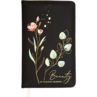 Миниатюра: Планинг карм. н/д 100*170мм  80л. deVENTE кож.зам. Rebeccaчёрн.,бел.бум.,светоотр.печ