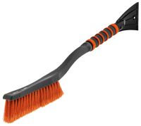 Миниатюра: Щетка для снега автомобильная пласт. 58см, мягкая рукоять, скребок Stels@