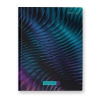 Миниатюра: Бизнес-блокнот А5 80л. SVETOCH Волна успеха глянц.лам.,выб.лак,клетка