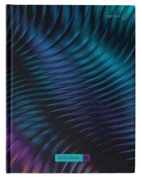 Миниатюра: Бизнес-блокнот А5 80л. SVETOCH Волна успеха глянц.лам.,выб.лак,клетка