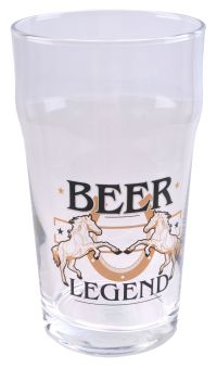 Миниатюра: Бокал для пива 570мл стекло Пейл-эль Beer Legend Символ года 2026 @ (12)