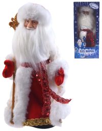 Миниатюра: Фигурка Дед Мороз 40см, музыкальный