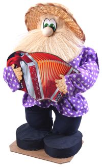 Миниатюра: Оберег Домовой Иваныч с баяном