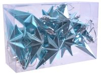Миниатюра: Елочное украшение Звезда 5,5см 12шт