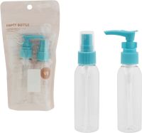 Миниатюра: Набор дорожный косметический 3пр (флаконы 2шт, органайзер)