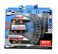 Миниатюра: Железная дорога 3 вагона 24*21см