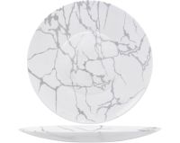 Миниатюра: Тарелка обеденная 25,5см, стеклокерамика Antique silver