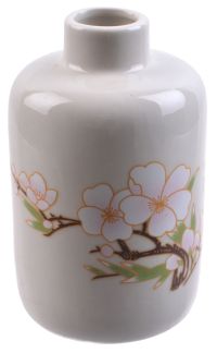 Миниатюра: Ваза настольная керамика 12см Орхидея