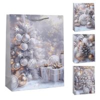 Миниатюра: Пакет (сумка) подарочный  31*40*12см микс Новый год