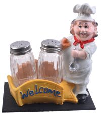 Миниатюра: Набор для специй 2пр 15см Повар керамика