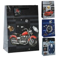 Миниатюра: Пакет подарочный 18*23*9 микс 23 февраля