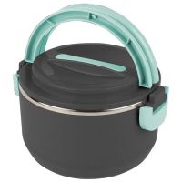 Миниатюра: Термокастрюля пласт. 2л, нерж. емкость внутри, складные ручки Mallony SEMPLICE