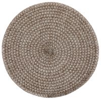 Миниатюра: Салфетка сервировочная 38см, ПВХ круглая Linea DESCO