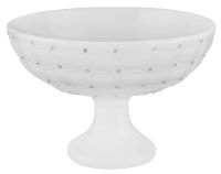 Миниатюра: Фруктовница 24см Северное сияние на ножке в под. упаковке керамика