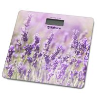 Миниатюра: Весы напольные эл. 180кг SAKURA Лаванда (8)