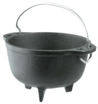 Миниатюра: Котелок чугун 460мл D=120,H=95мм, черный