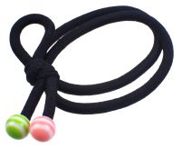 Миниатюра: Резинка для волос Двойной бантик с декором 1шт@