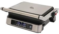 Миниатюра: Гриль эл. 2000Вт, а/п, нерж, съемные пластины,цвет черный Oasis (2)