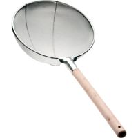 Миниатюра: Сито нерж. 30см, мелкая сетка 1мм, дер. ручка Luxstahl