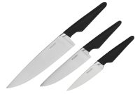 Миниатюра: Набор ножей 3шт (поварской, универсальный, овощной) SATOSHI Петра