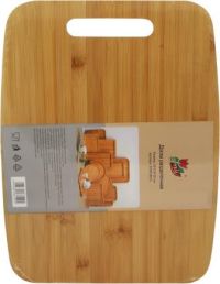 Миниатюра: Доска разделочная бамбук 23*30*0,8см