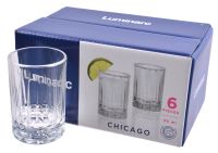 Миниатюра: Набор стопок 300мл 6шт Чикаго (4)
