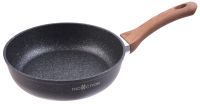 Миниатюра: Сковорода ал. 220мм, бакелит. ручка под дерево а/п индукция Granit Ultra Induction (original)