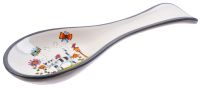 Миниатюра: Ложка подстановочная 24,5см керамика Полосатый Кот