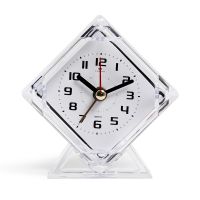 Миниатюра: Будильник кварц, корпус прозрачный Классика Рубин