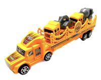 Миниатюра: Автовоз (инерцион.) + 2 строит. техники 33*10см коробка 22910