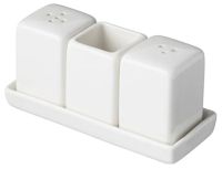 Миниатюра: Набор для специй 3пр. фарфор Кунстверк на подставке