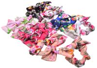 Миниатюра: Резинка для волос Кокетка, двойной бант набор 12шт@