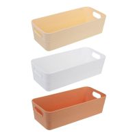 Миниатюра: Корзинка пласт. 24*11*6,5см, универсальная VETTA 3 цвета