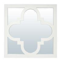 Миниатюра: Зеркало декоративное 40*40см Верона,  белый, QWERTY