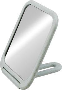 Миниатюра: Зеркало настольное 11*12см квадратное с ручкой-подставкой