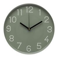 Миниатюра: Часы настенные 25см, круг, корпус оливковый Классика Рубин