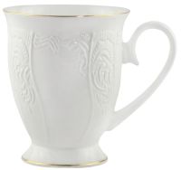 Миниатюра: Кружка 320мл MARIA GOLD в под. упаковке фарфор