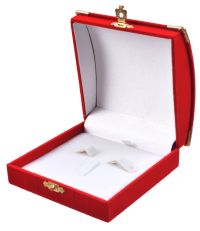 Миниатюра: Шкатулка подарочная, бархат, микс@