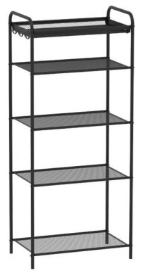Миниатюра: Подставка для обуви 5 полок 450*300*950 Верона Черный